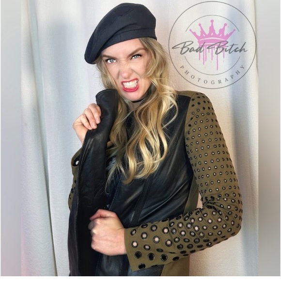 🌟🏍️ Robert Rodriguez Leather Moto Jacket 🏍️🌟 - Picture 9 of 12